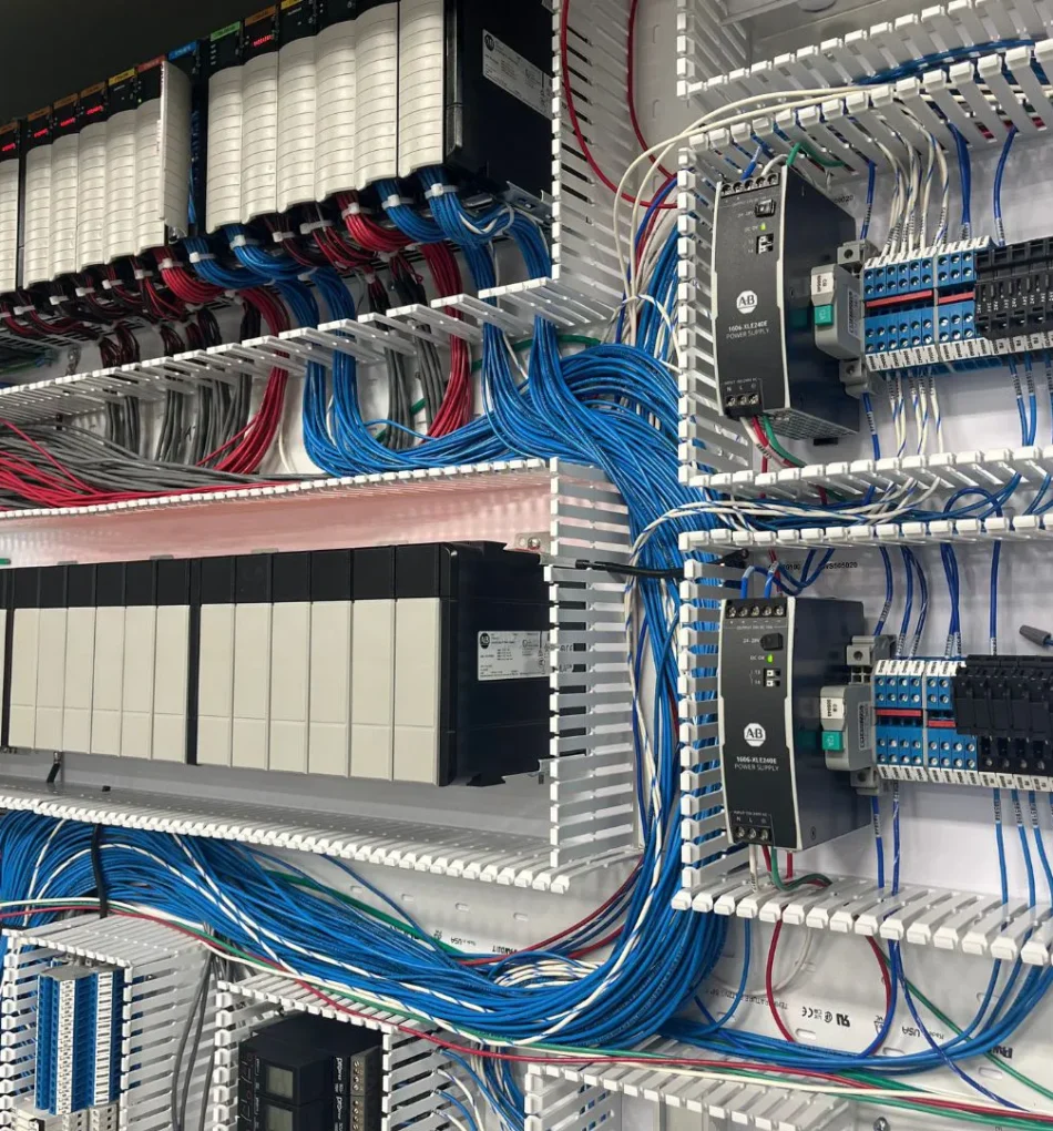 Automation control panel wiring